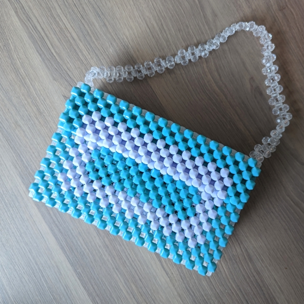 Lucy Folk Bead Clutch